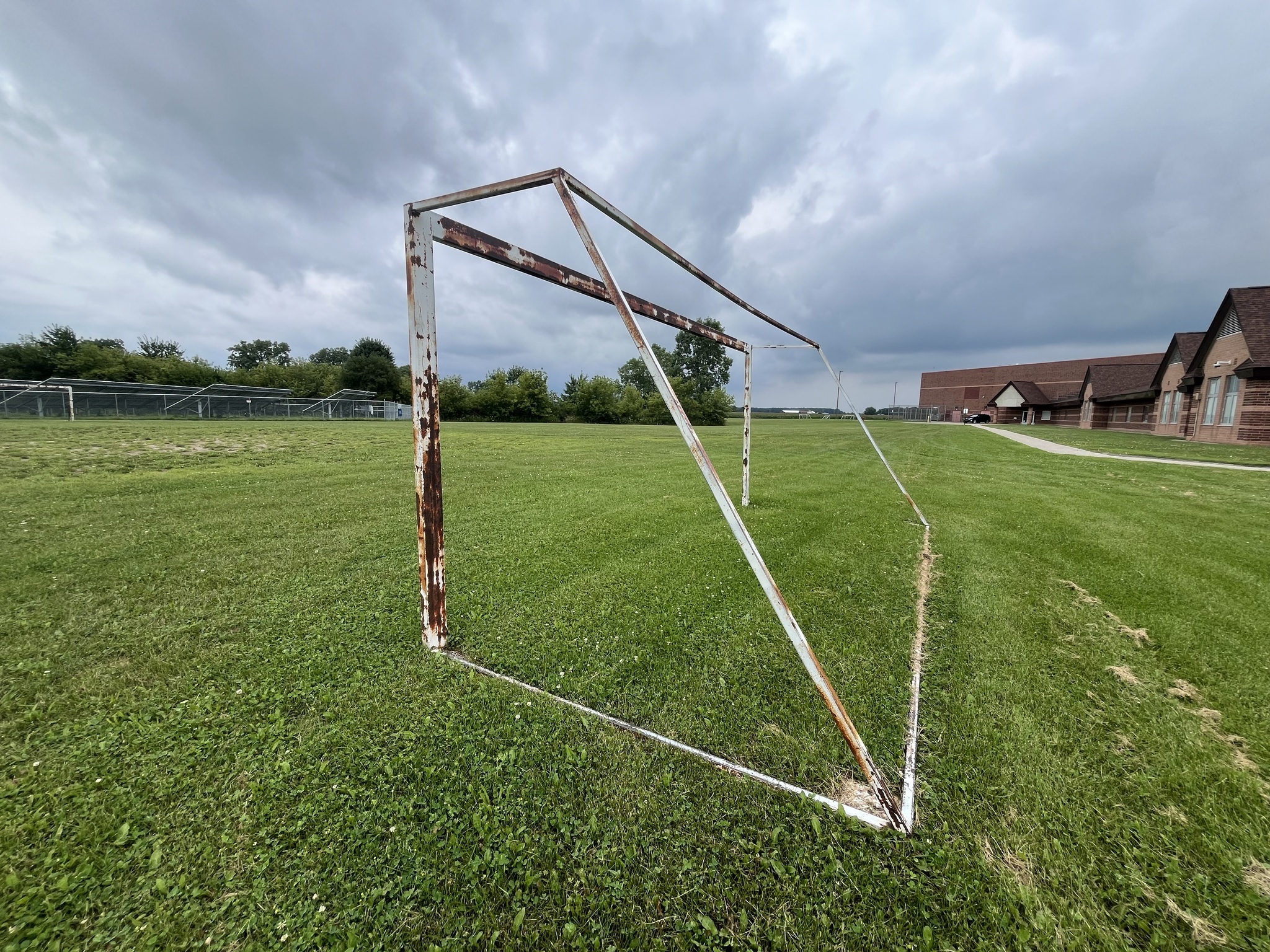 Outdated playground equipment